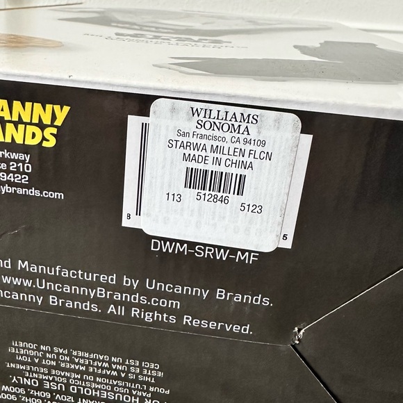 NIB Star Wars™ Millennium Falcon Waffle Maker - Picture 2 of 3